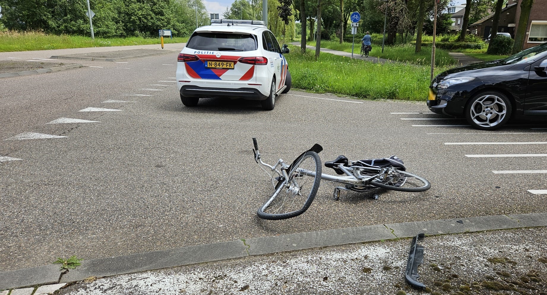 Fietser gewond bij aanrijding in Roermond