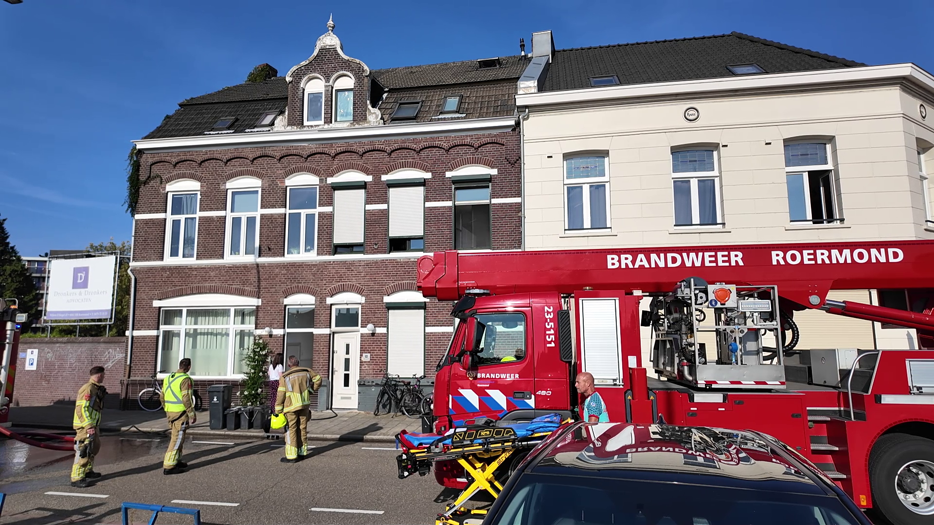 Woningbrand in Roermond snel geblust